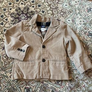 Boys Brown Corduroy Blazer